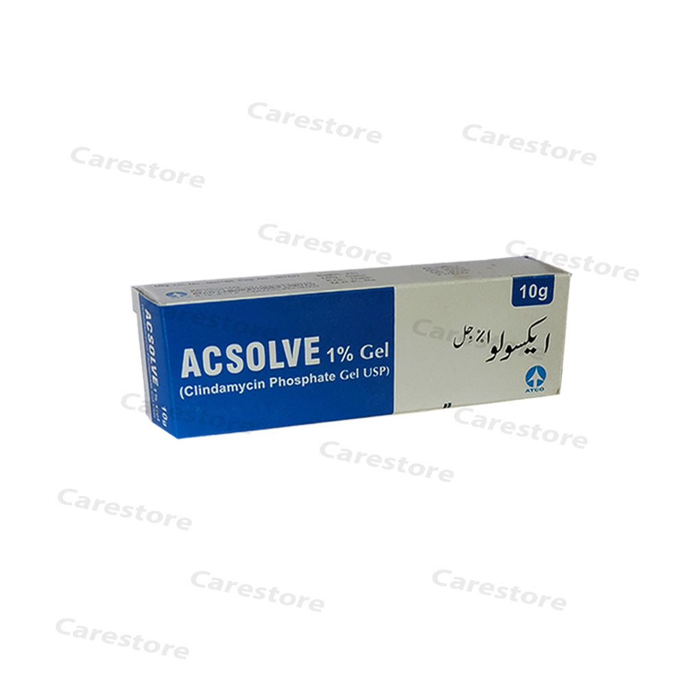 acsolve gel 10g atco pharma