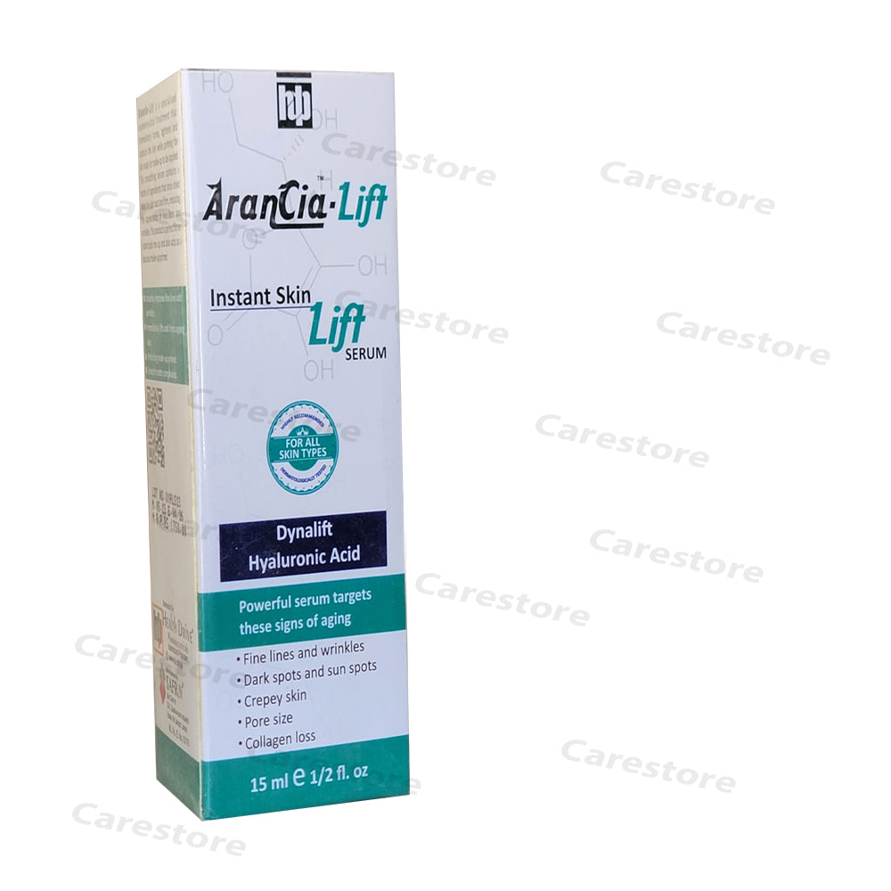 Arancia left instat skin lift serum