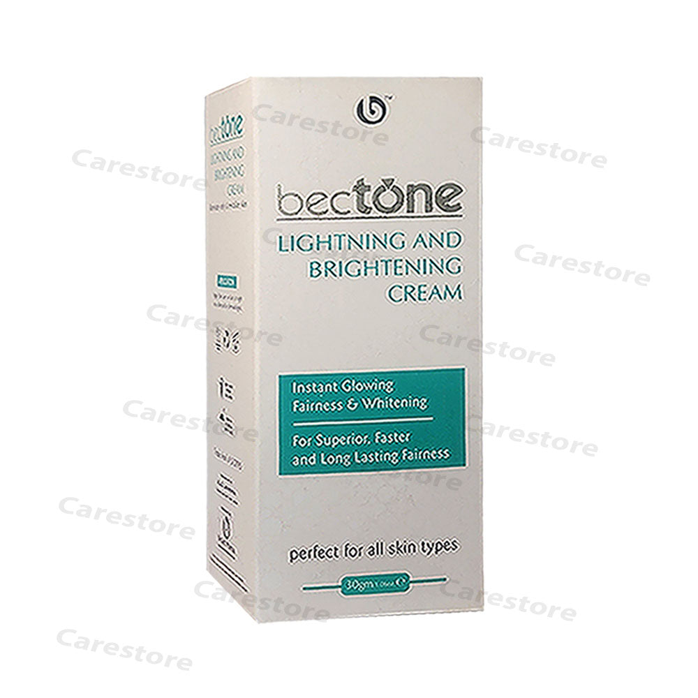 bectone lightning and brightening cream 30gm becket pharma