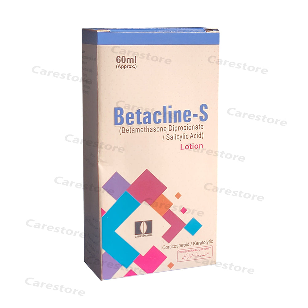  betacline s lotion betamethasone diproionate salicylic acid calipah pharma