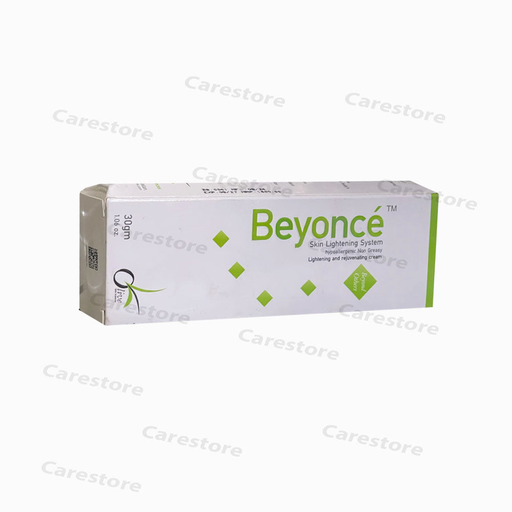 Beyonce Skin lightening System Cream 30gm – CareStore
