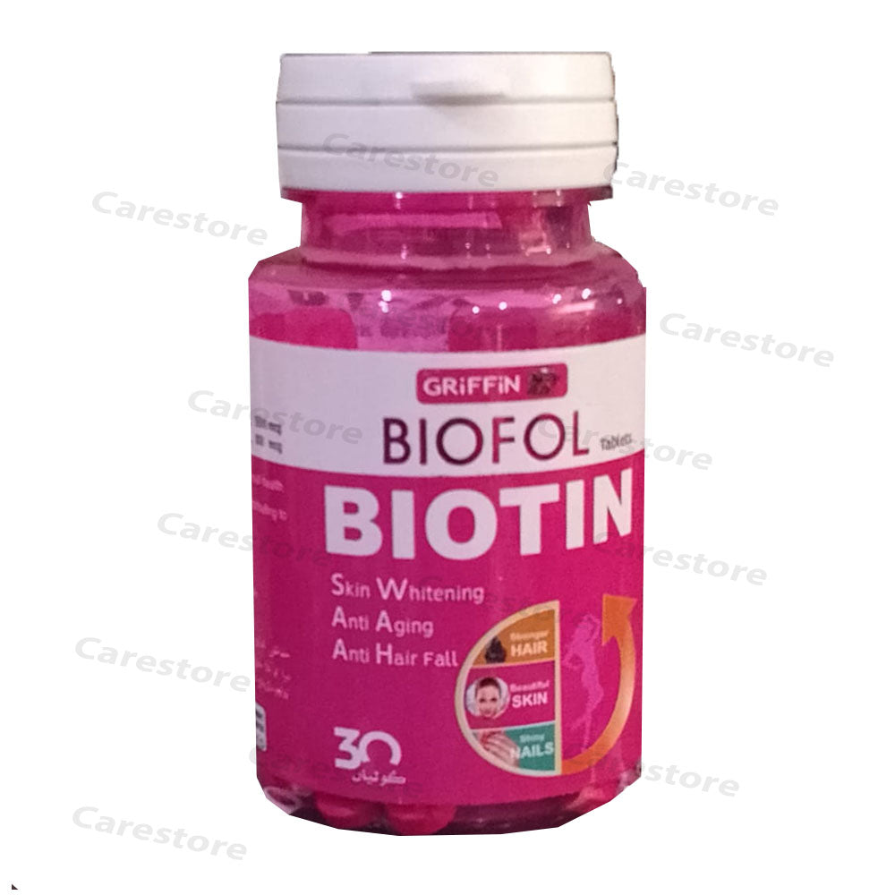 Biofol Biotin Tablets – CareStore