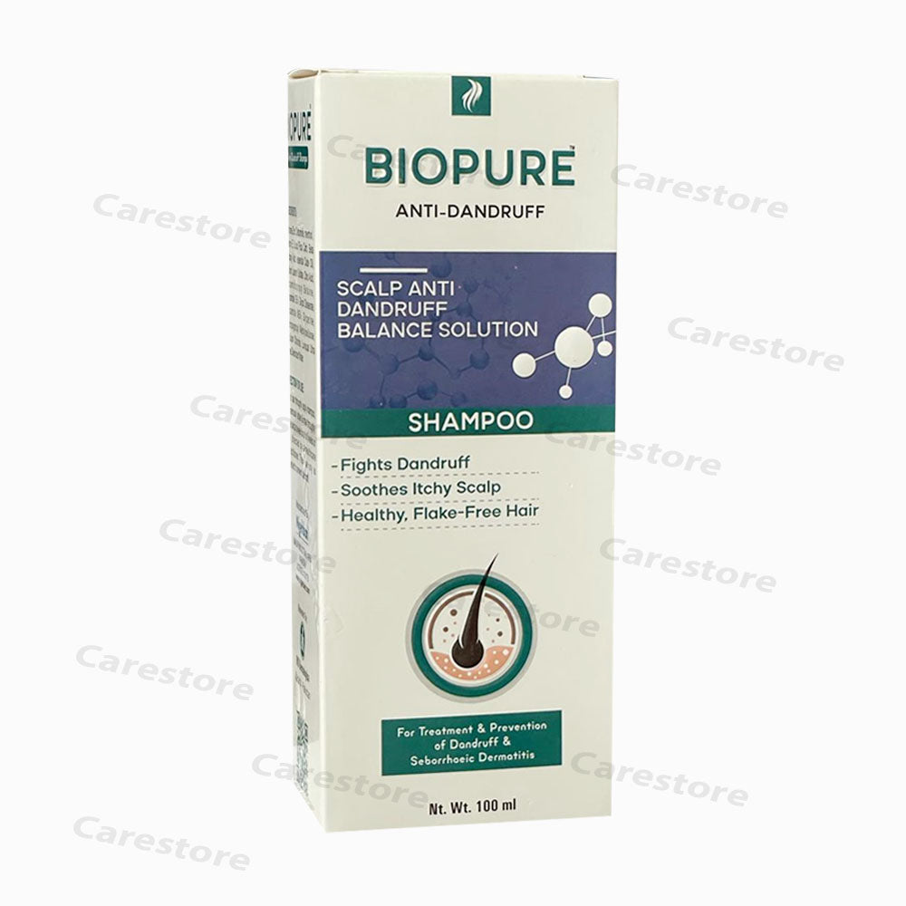 Biopure Anti Dandruff Shampoo 120ml – CareStore