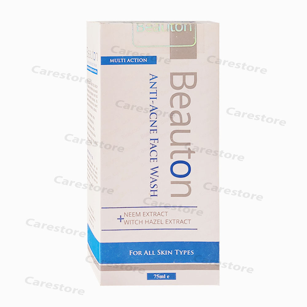 Beauton Anti-Acne Face Wash 75ml