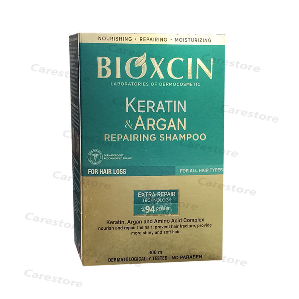 Bioxcin Keratin & Argan Shampoo – CareStore
