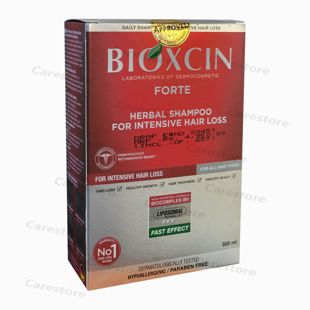 BIOXCIN FORTE SHAMPOO 300ML