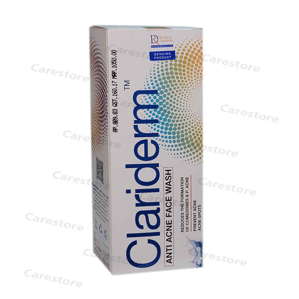 Clariderm Anti-Acne Face Wash 60ml