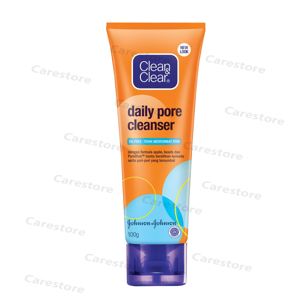 Clean clear daily pore cleanser