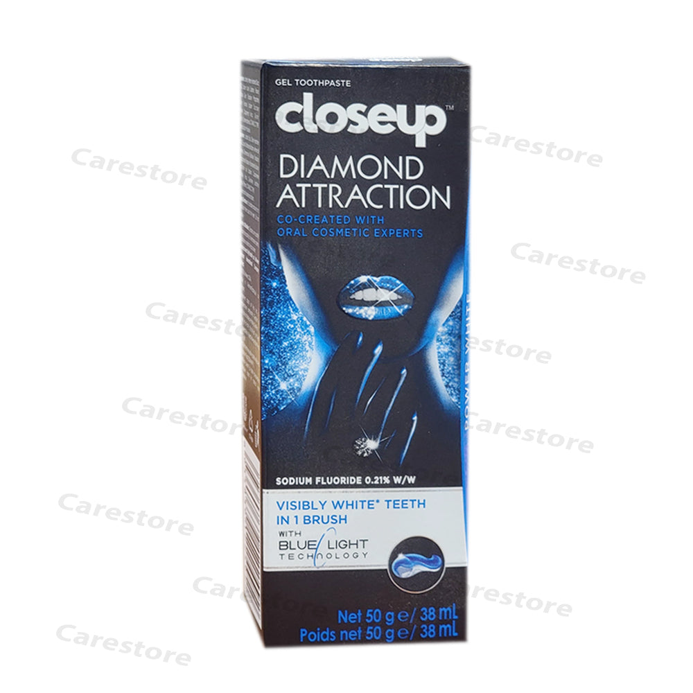 Closeup Diamond Attraction Toothpaste