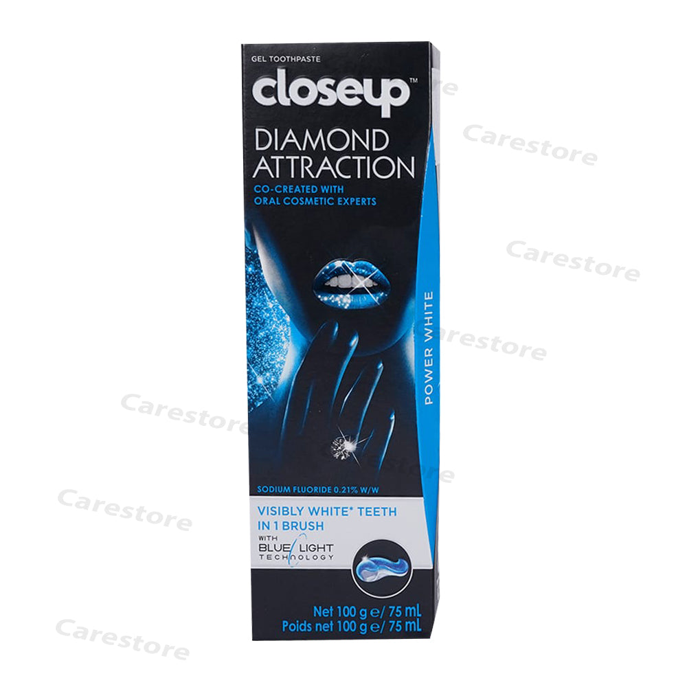 Closeup diamond attraction gel toothpaste 100g