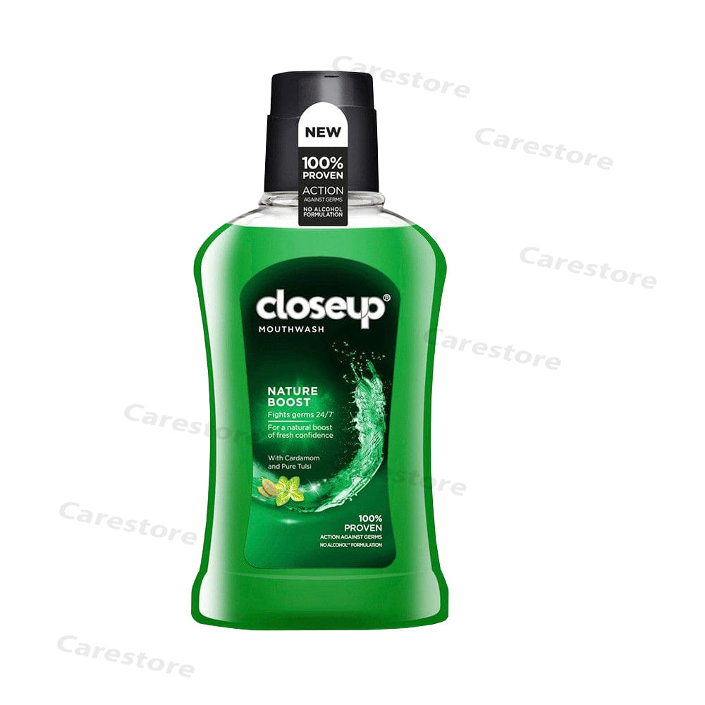 Closeup mouth wash nature boost 250ml