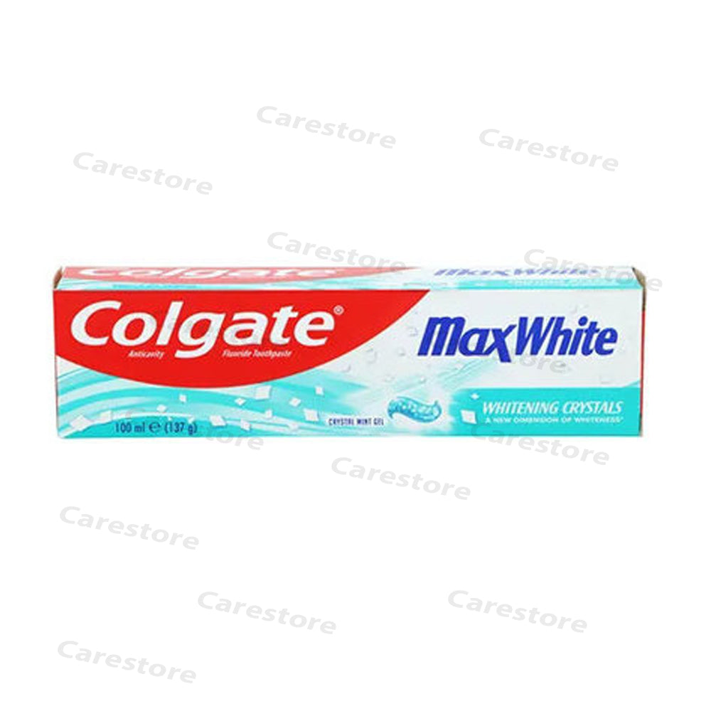 Colgate MaxWhite Whitening Crystal Toothpaste 100ml – CareStore