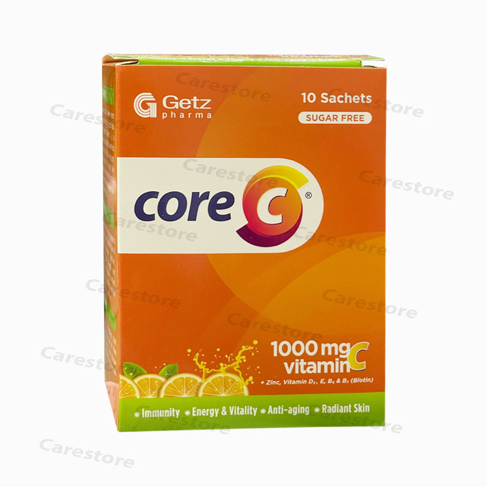 Core C Sachets Sugar Free 10's