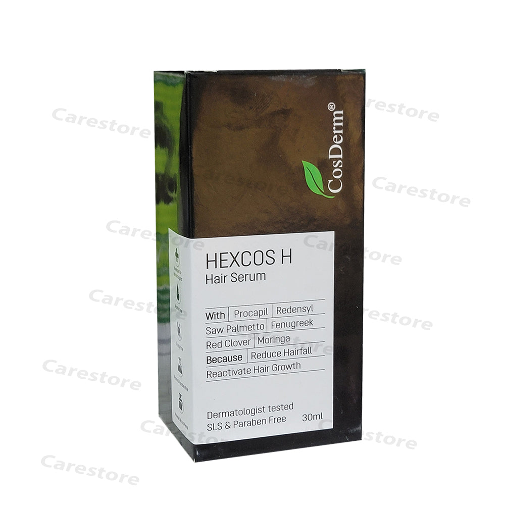  cosderm hexcos h haair serum 30ml reduce hairfall