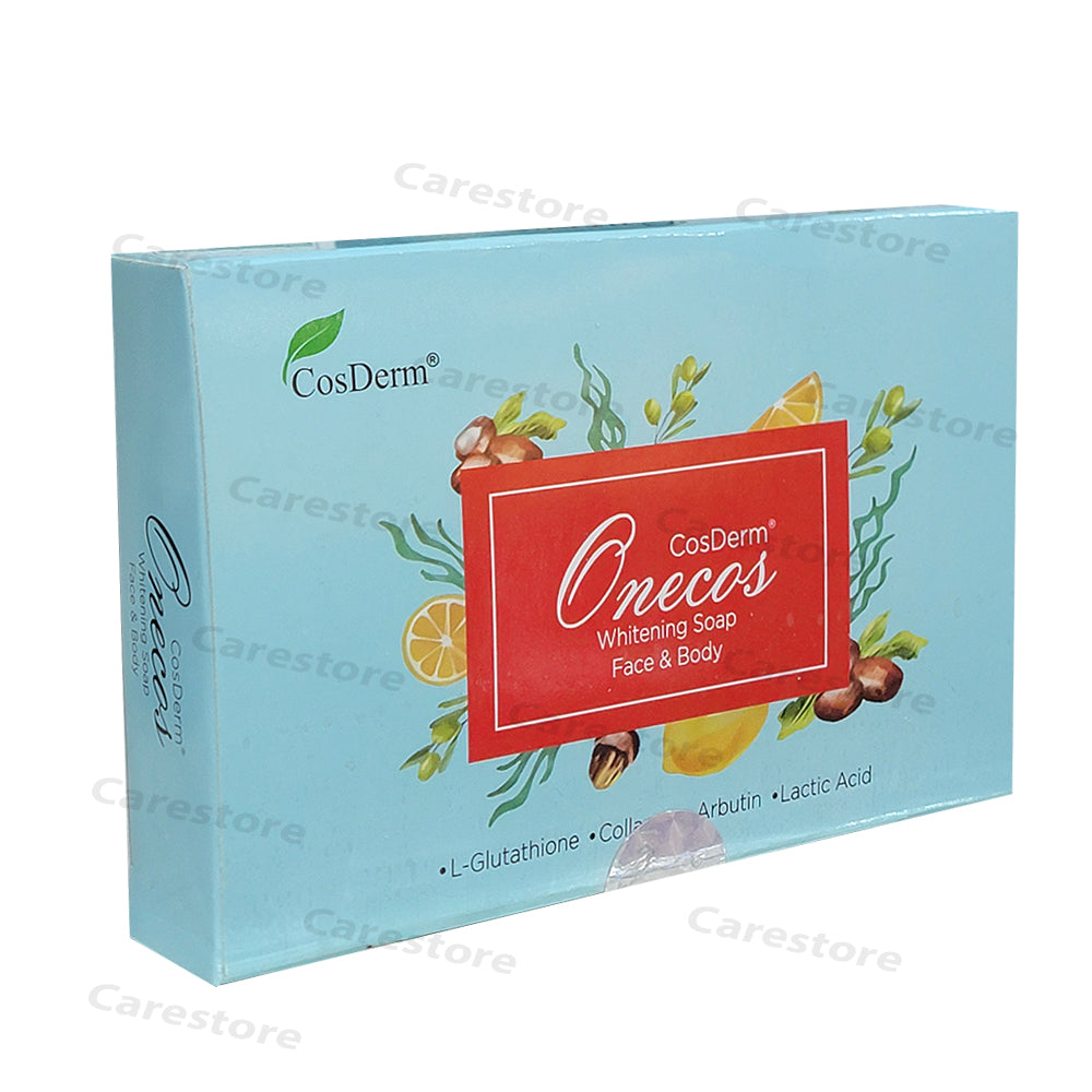 cosderm-onecor whitening soap face and body