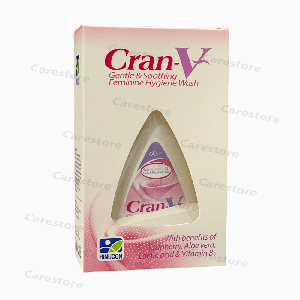 Cran-V Feminine Hygiene Wash 60ml