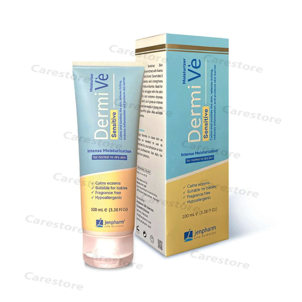 dermive sensittive moisturizer 100ml Jenpharm pharma