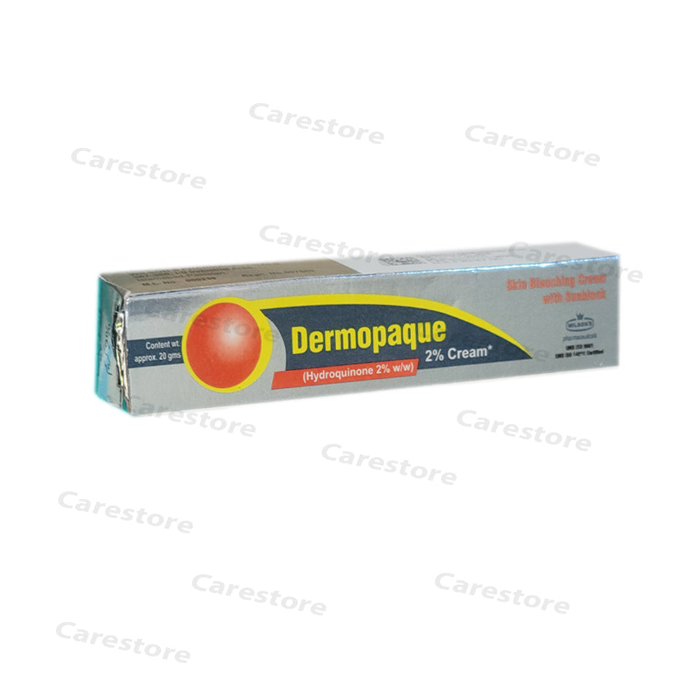 dermopaque cream Wilson's pharmaceuticals