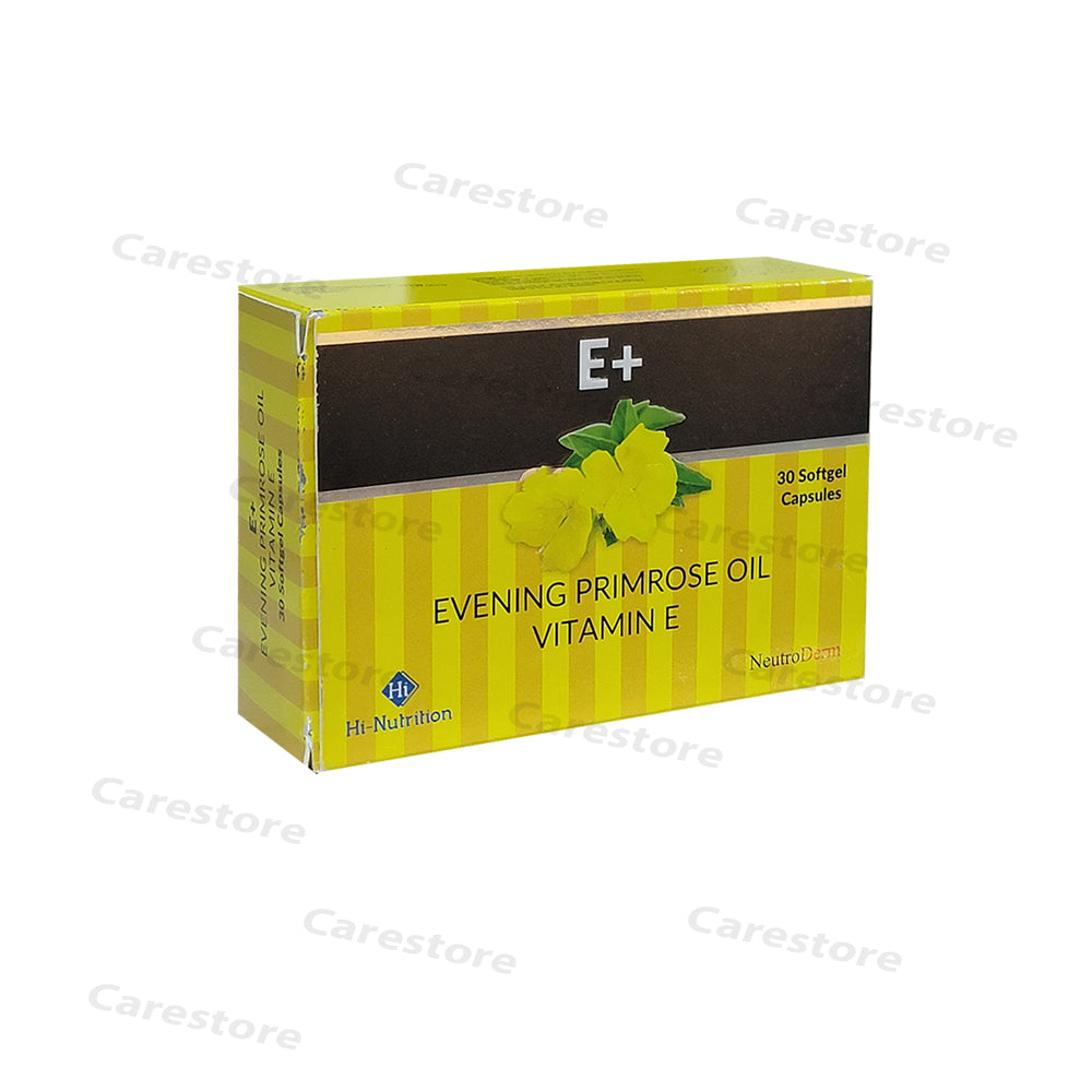 e plus evening primrose oil vitamin e