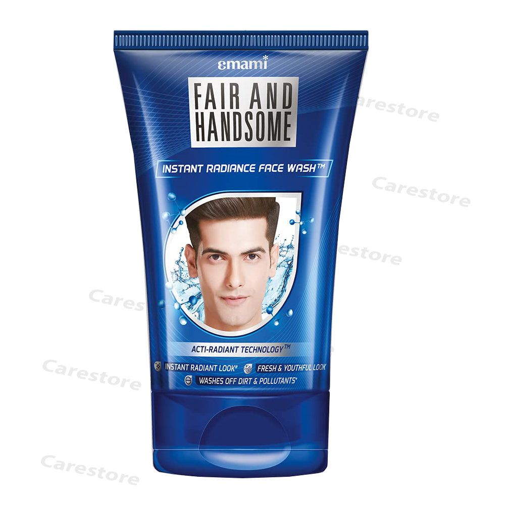 Emami fair and handsome instant radiance face wash 100g