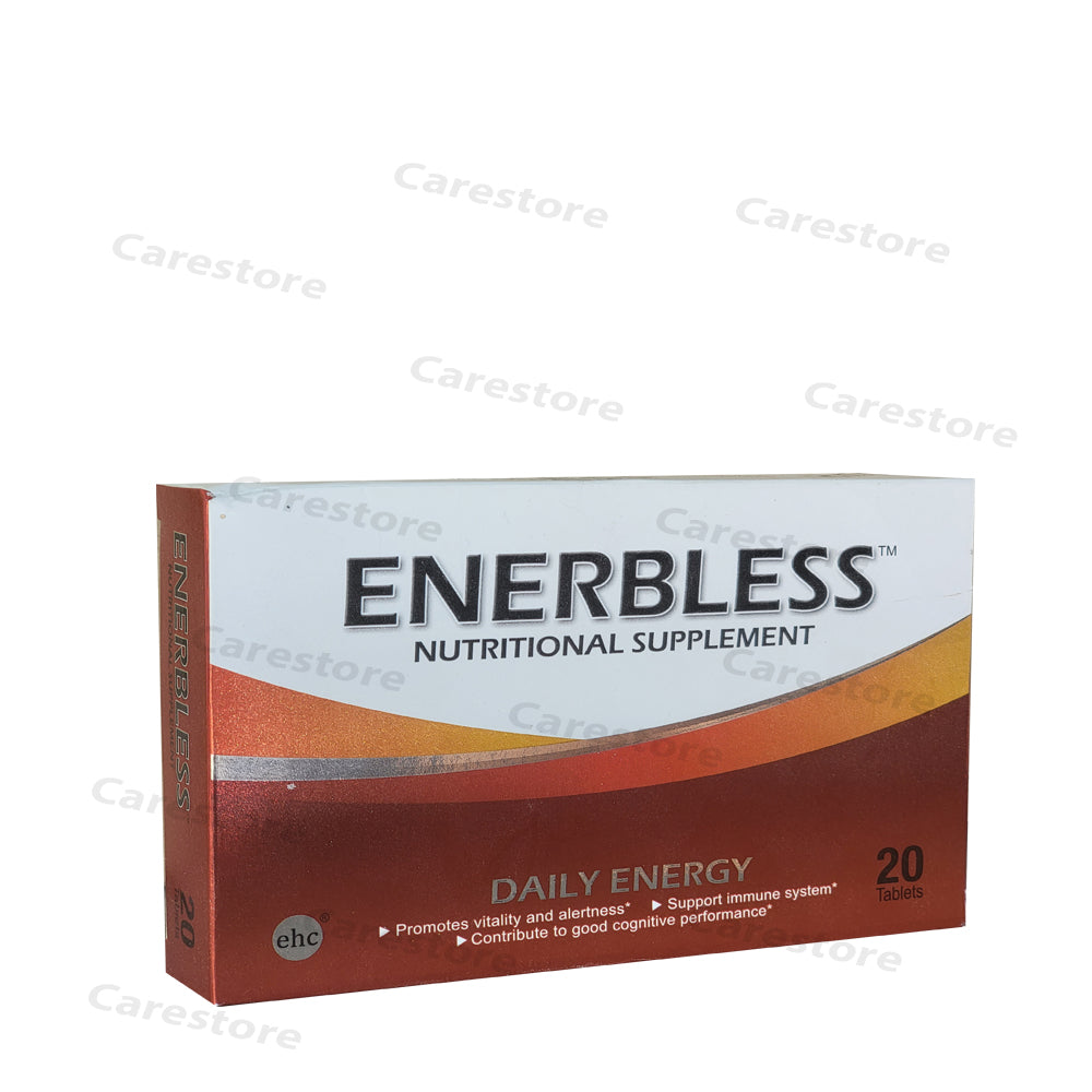 Enerbless nutritional supplement 20 tablets