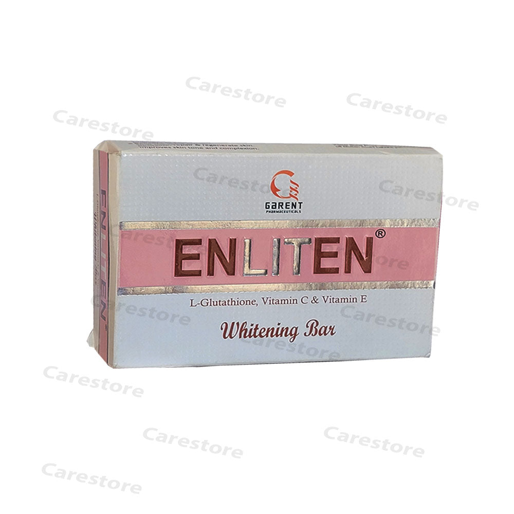 enliten whitening bar soap garent pharma