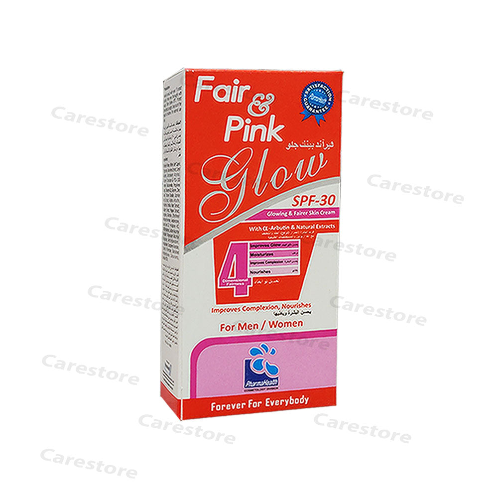 fair and pink glow cream SPF 30 30gm pharma health pharma