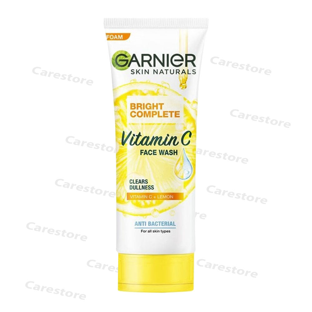 Garnier bright complete vitamin c face wash