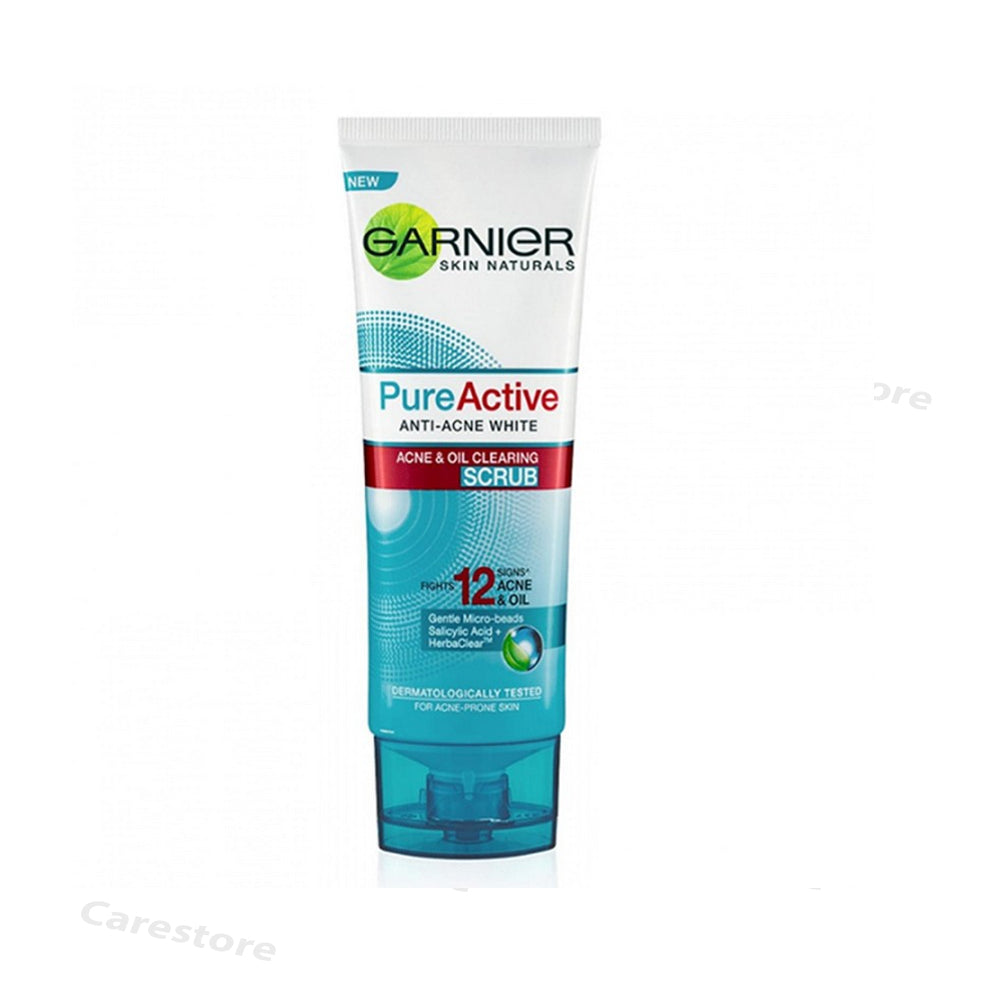 garnier pure active acne and oil clearing scrub