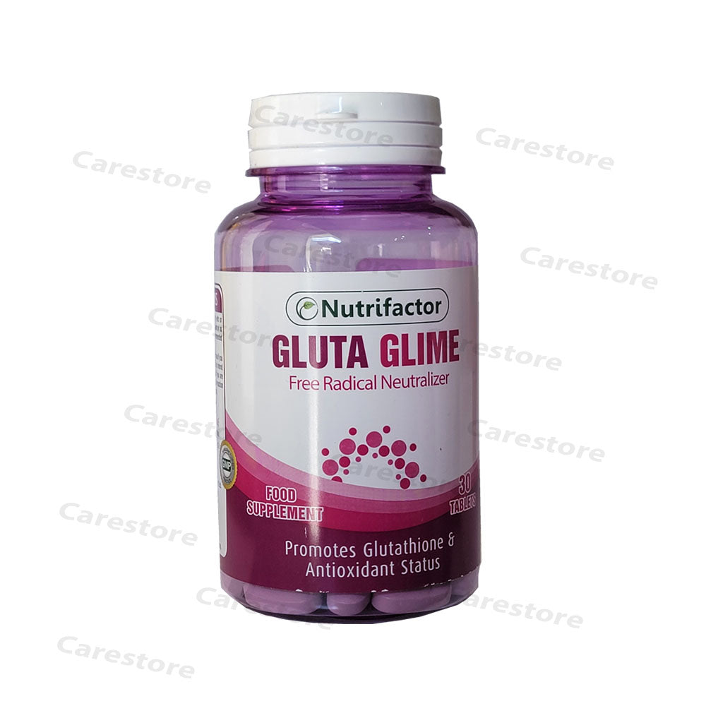 gluta glime 30tablets nutrifactor pharma