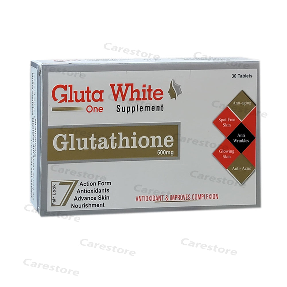 Gluta White Glutathione Tablets CareStore Gluta White Glutathione Tablets CareStore