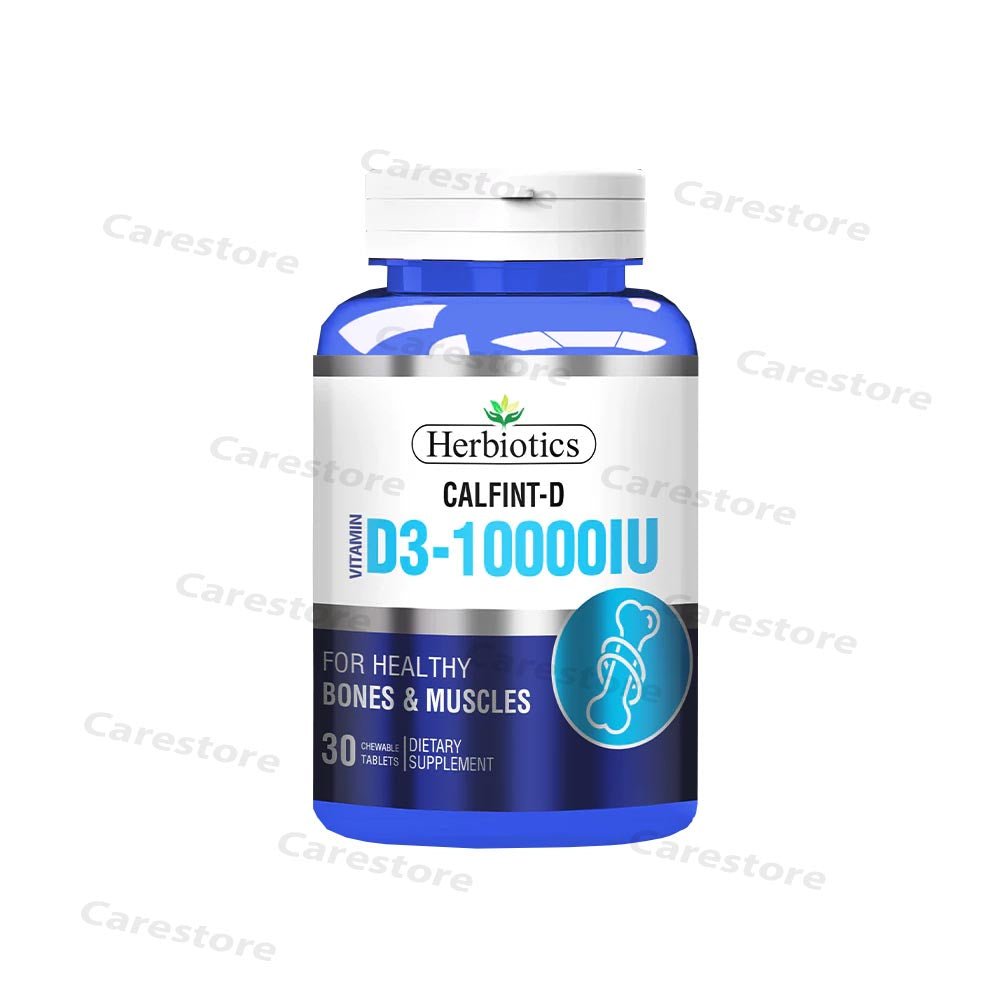 herbiotics Calfint D D3 10000IU 30 chewable tablets dietary supplemen