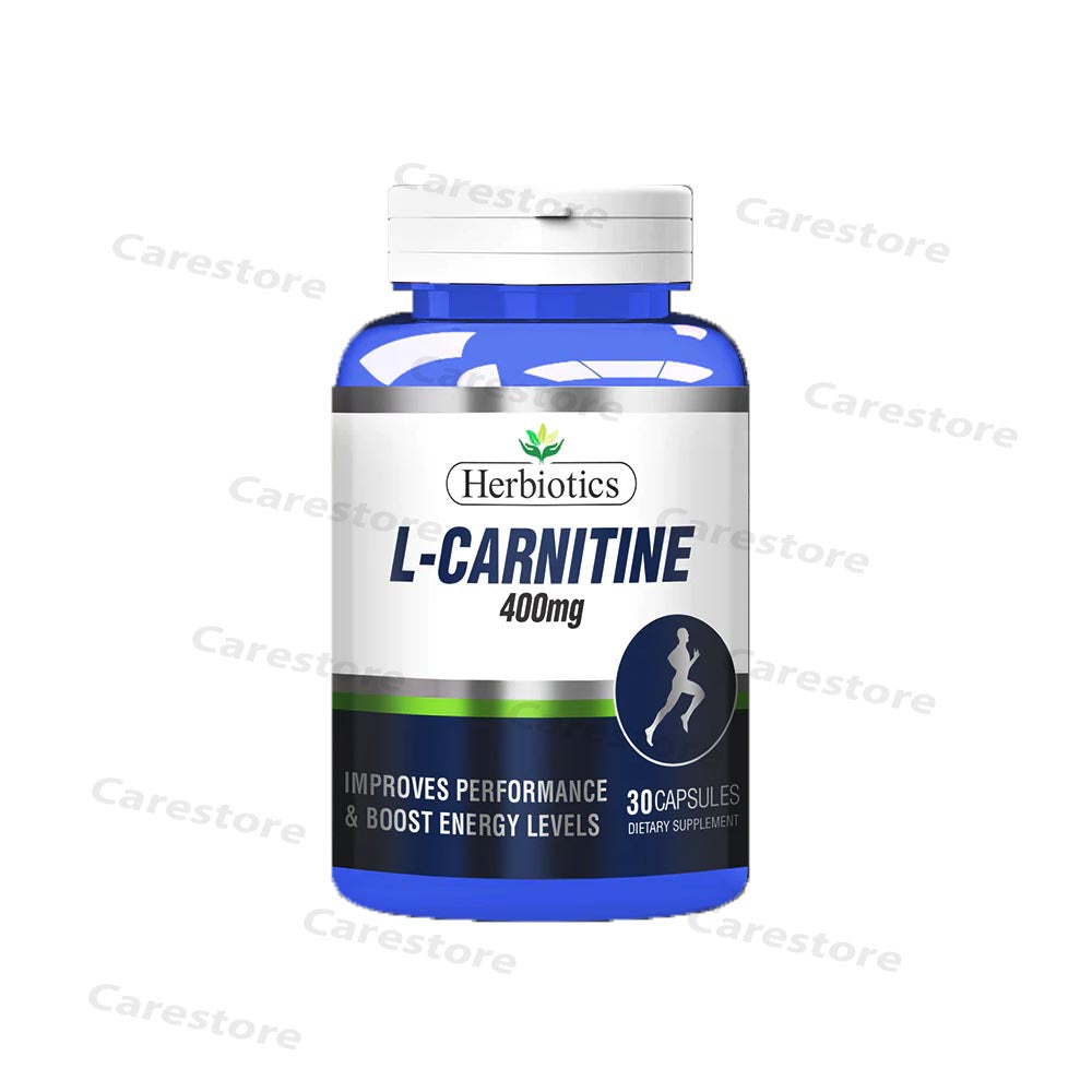 herbiotics L carnitine 400mg dietary supplement