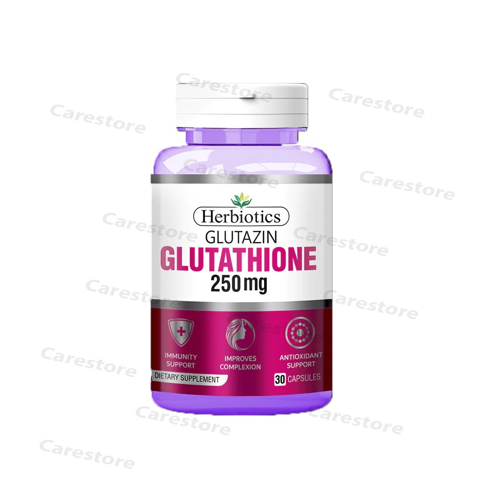 Herbiotics Glutazin (Glutathione 250mg Capsules) CareStore Herbiotics Glutazin (Glutathione 250mg Capsules) CareStore