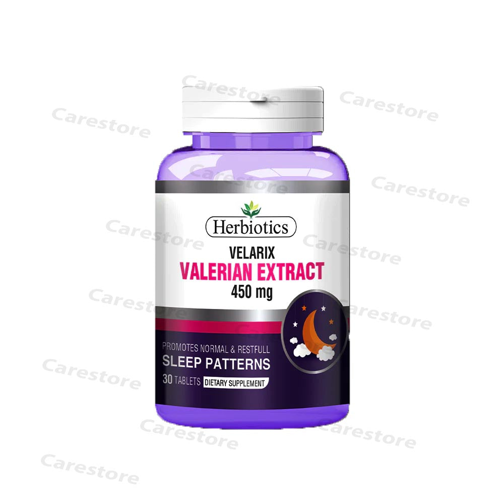 herbiotics velarix valerian extract 450mg dietary supplement