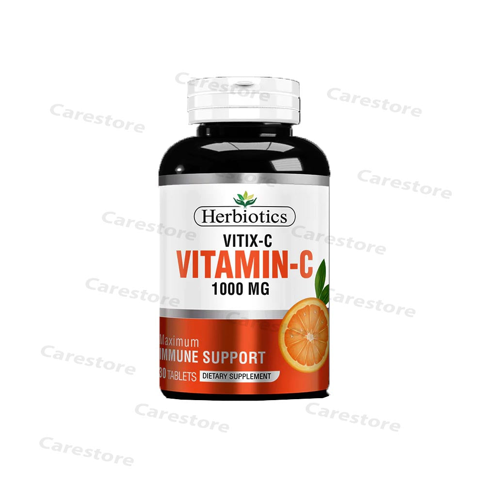 herbiotics vitix C vitamin c 100mg dietary supplement