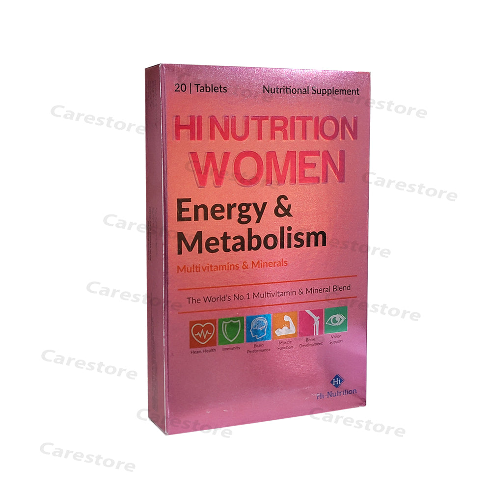 hi nutrition women energy metabolism tablets hi nutrition