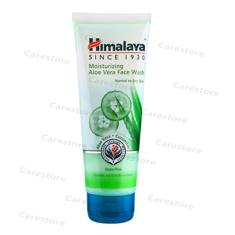 Himalaya moisturizing aloe vera face wash 100ml