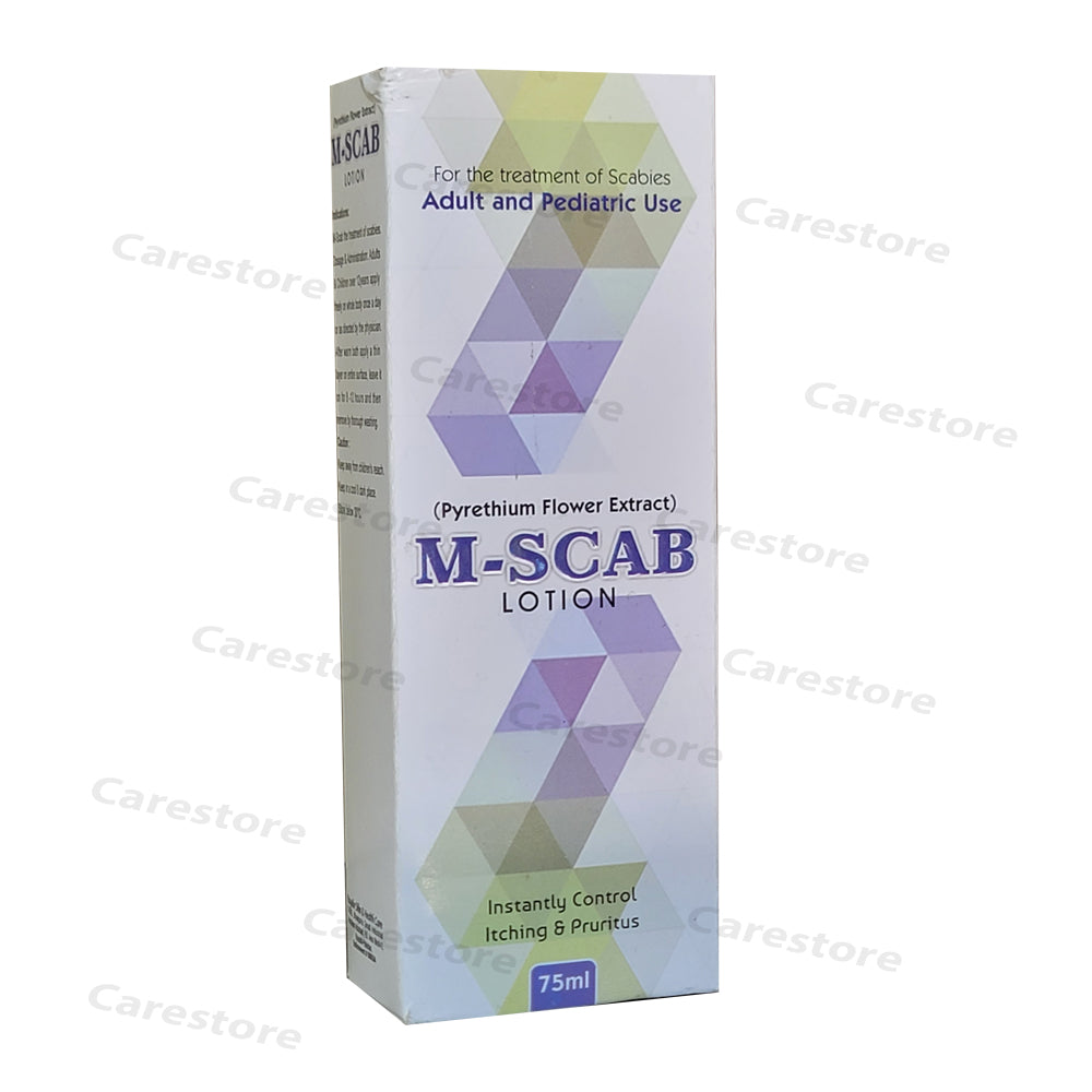 M-scab lotion for the treatment of scabies adults _paediatric use