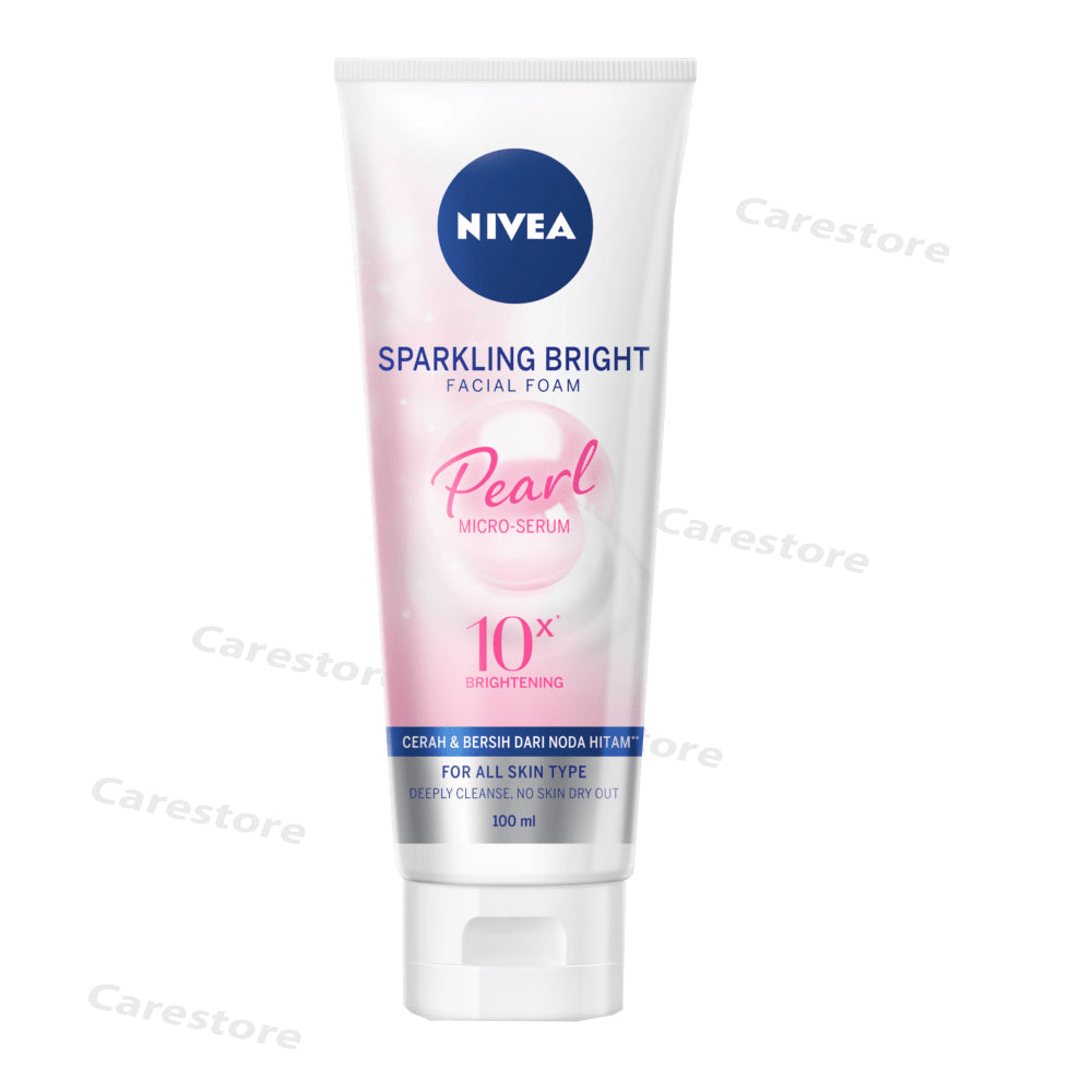 Nivea sparkling bright facial foam