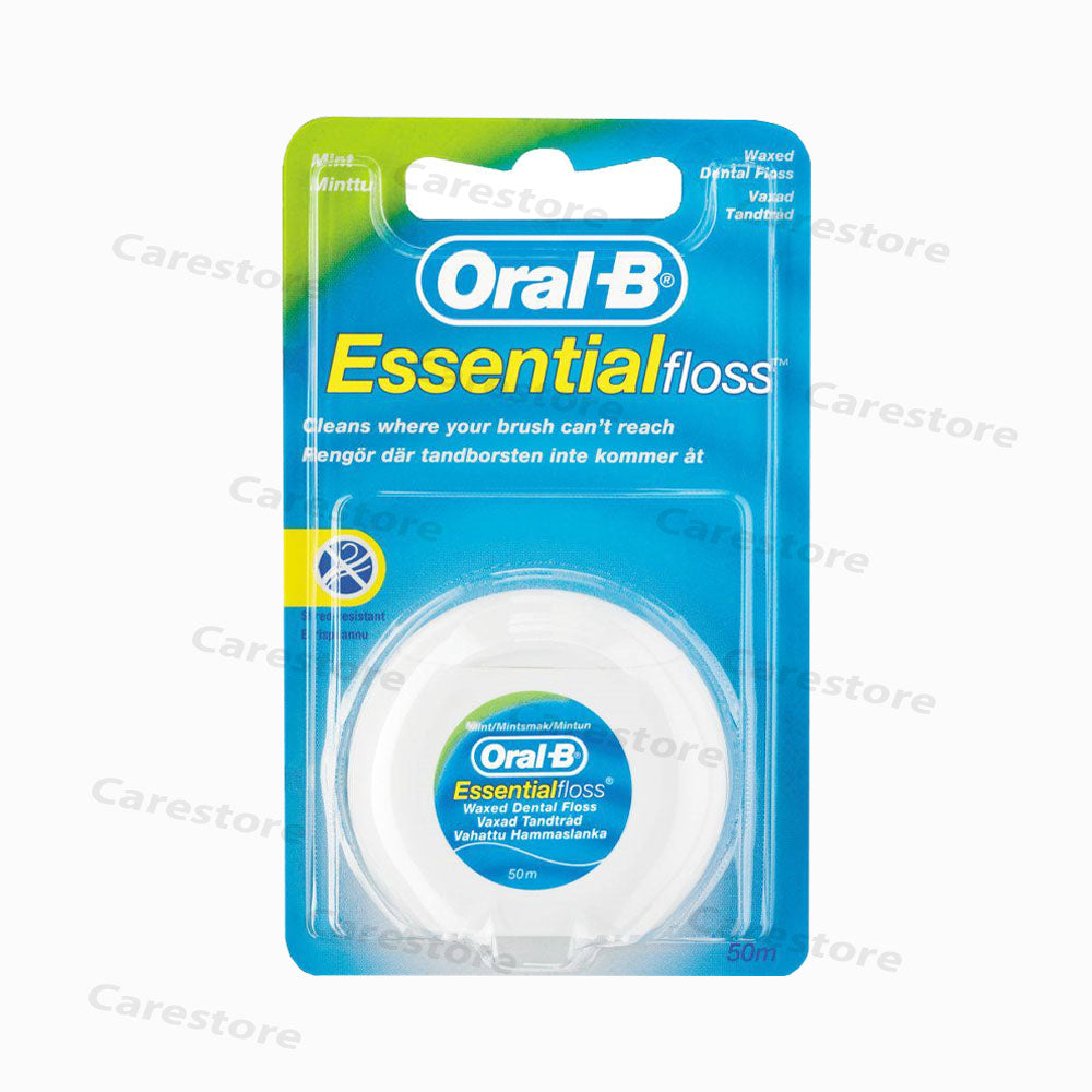 Oral B Essential Floss Waxed Dental Tandtrad