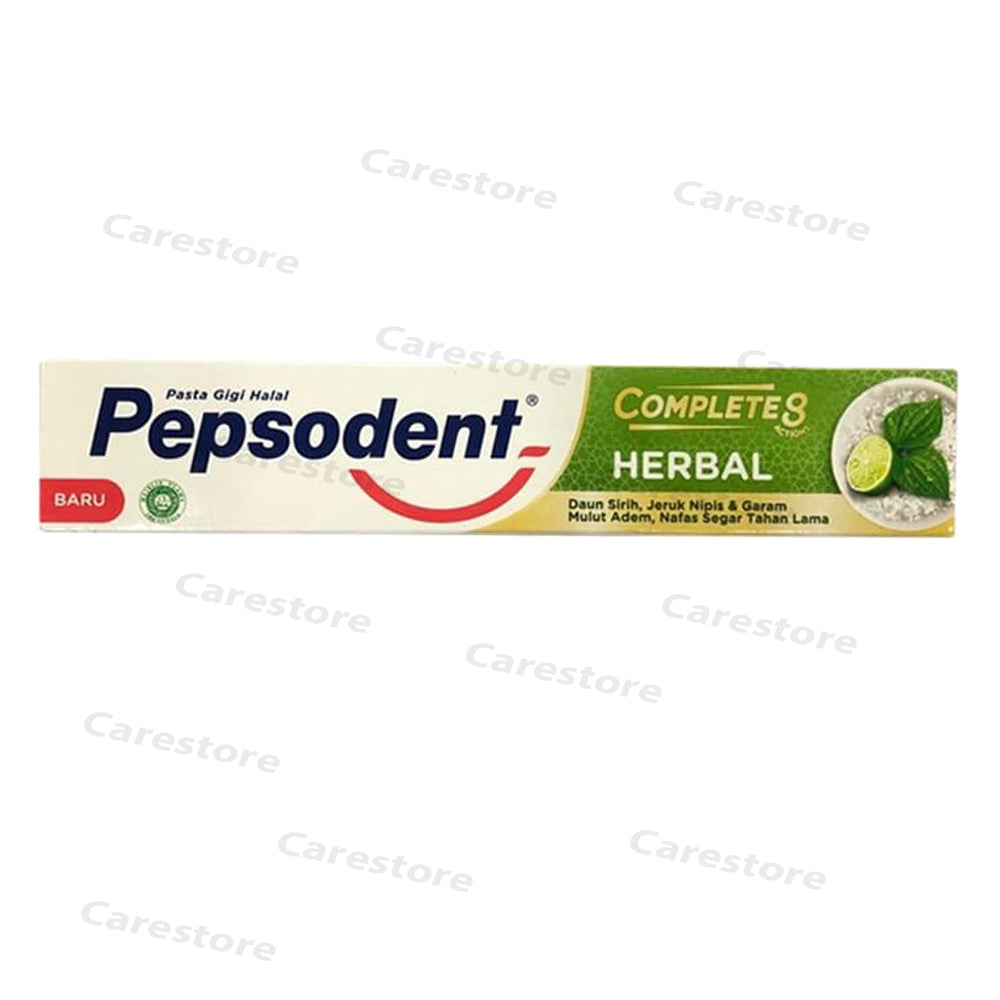 Pepsodent complete 8 herbal toothpaste 190g