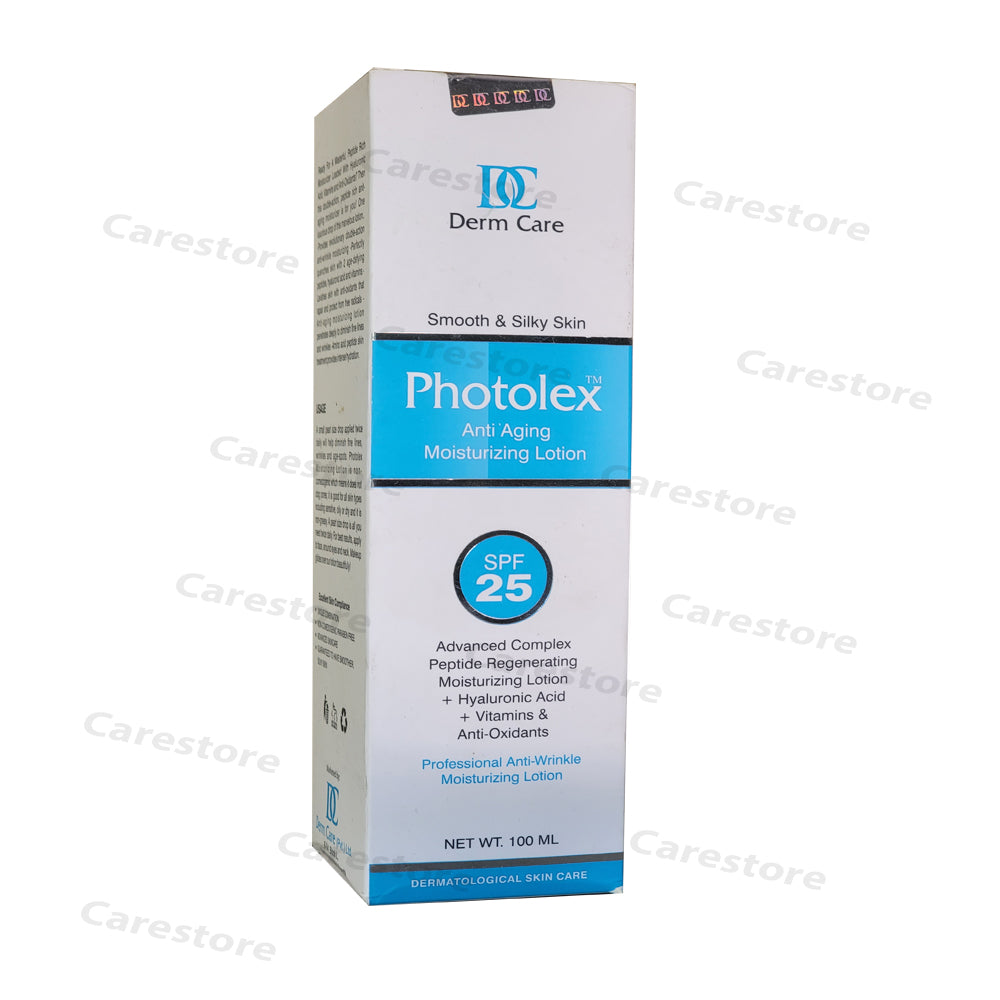 Photolex anti aging moisturizing lotion