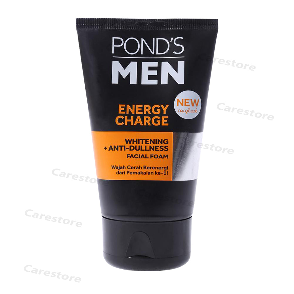 Pond's men energy charge whitening + anti-dullness facial foam