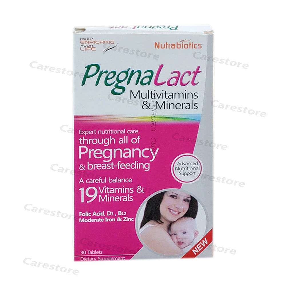 pregnalact multivitamins minerals pregnancy supplements women care nutrabiotics