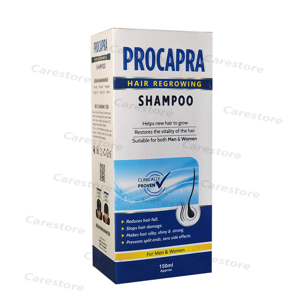 procapra hair regrowing shampoo for men and women