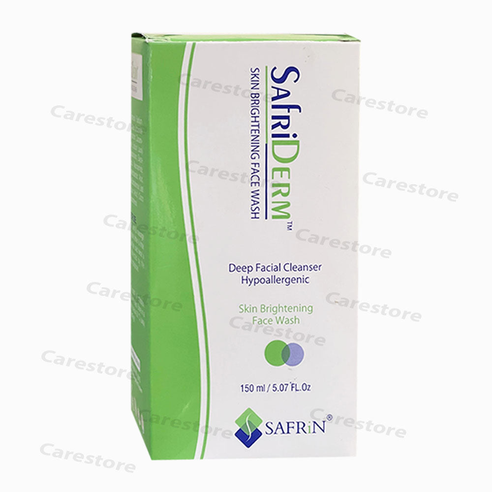 SafriDerm Skin Brightening Face Wash 150ml