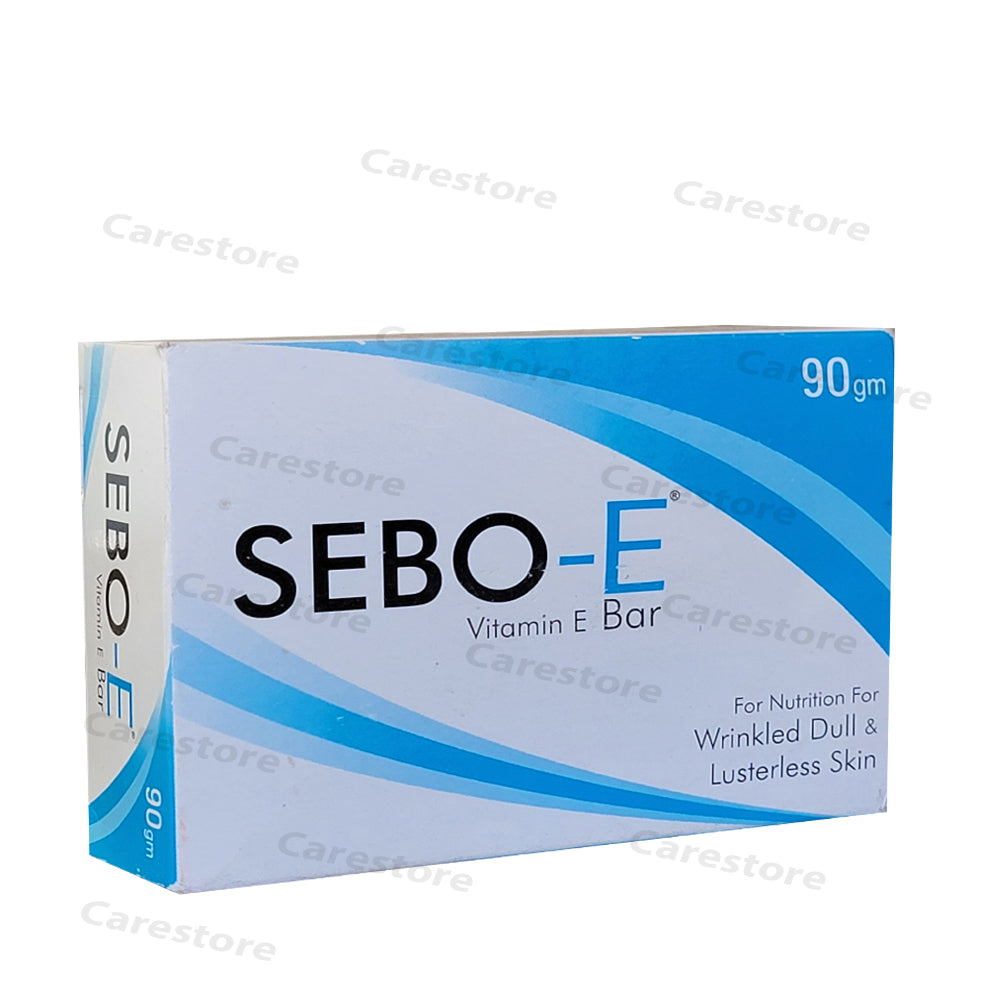 Sebo-E vitamin e bar lustreless skin 90gm