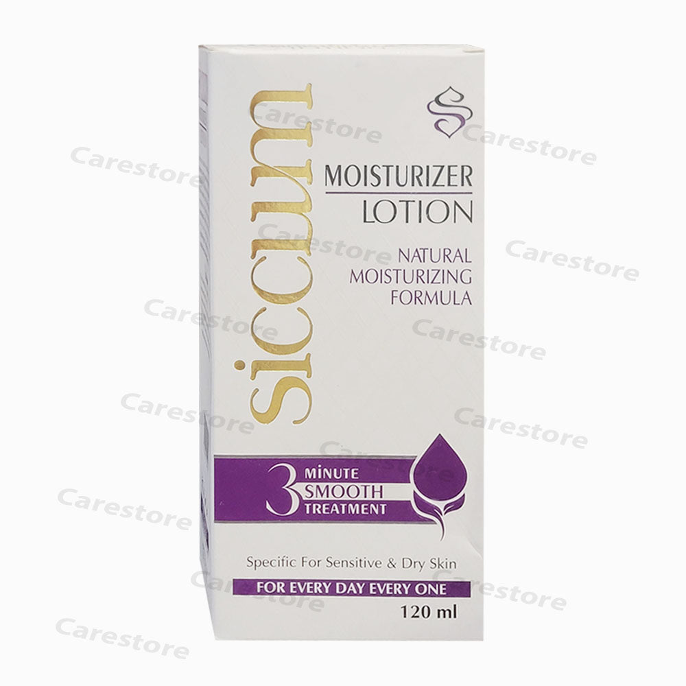 Siccum Lotion Moisturizer 120ml