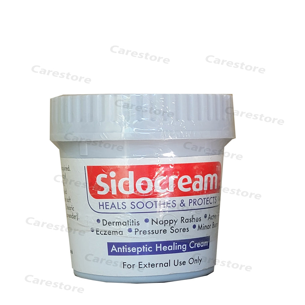 Sidocream heals soothes and protects